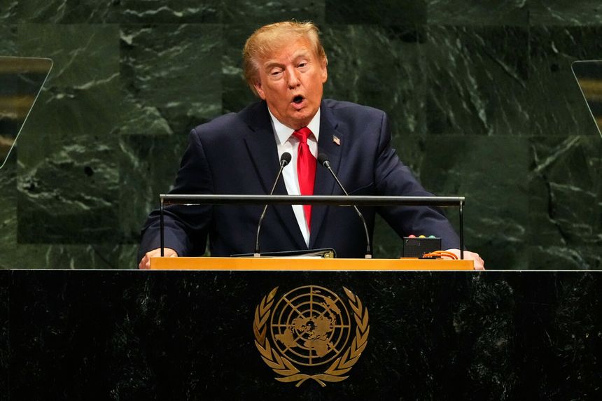 Donald Trump w ONZ