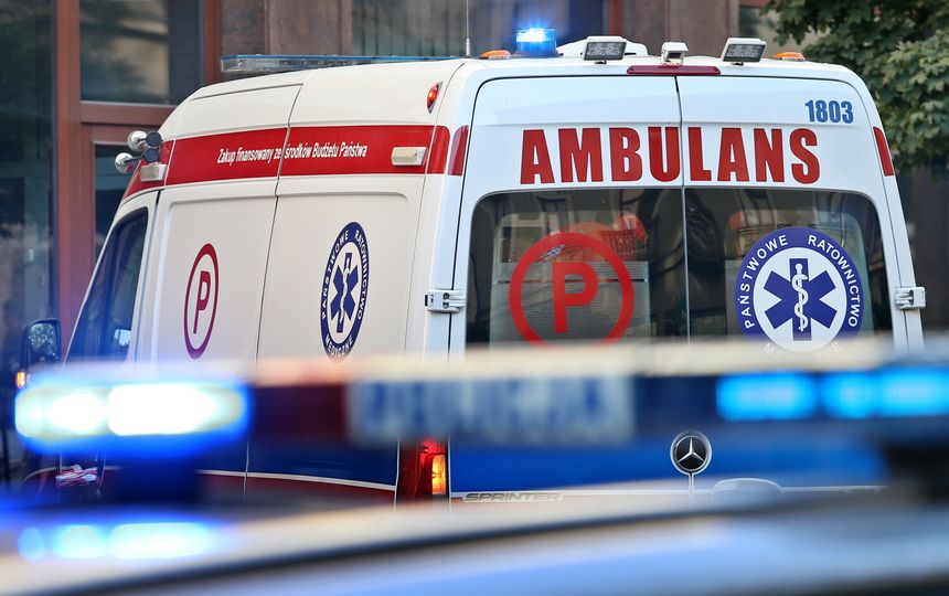 Policja karetka
