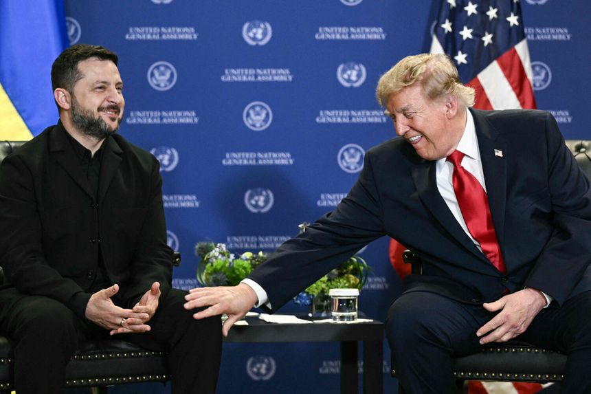 Zełenski i Trump