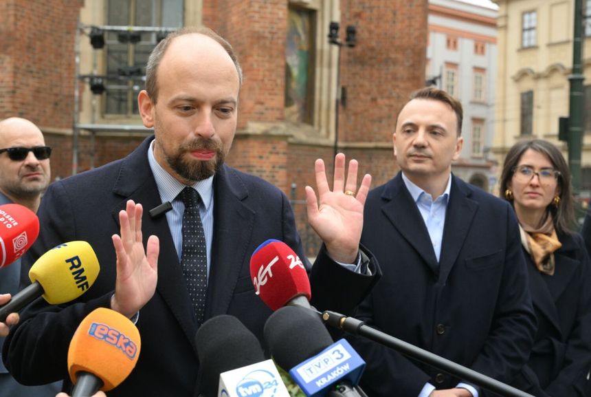 Wybory prezydenta Krakowa. Jan Hoffman i Łukasz Gibała