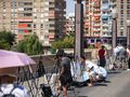 Saragossa, Hiszpania. Całkowite zacmienie slonca 