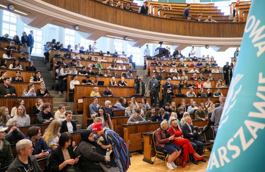 studenci na wykładzie
