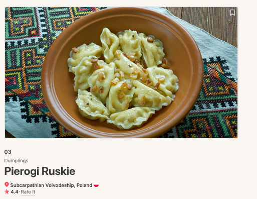 Pierogi ruskie - TasteAtlas