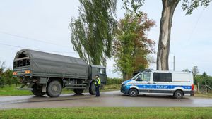 Pożar polskiej stacji bazowej Starlinków