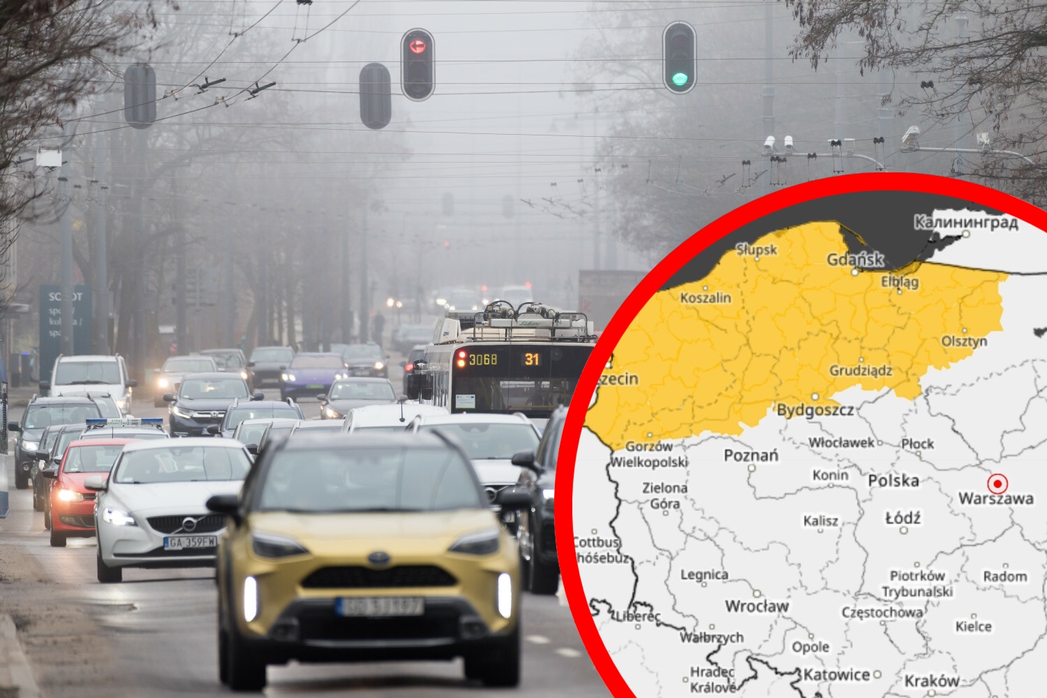 Szykuje się mglisty weekend na północy Polski. IMGW wydaje ostrzeżenia