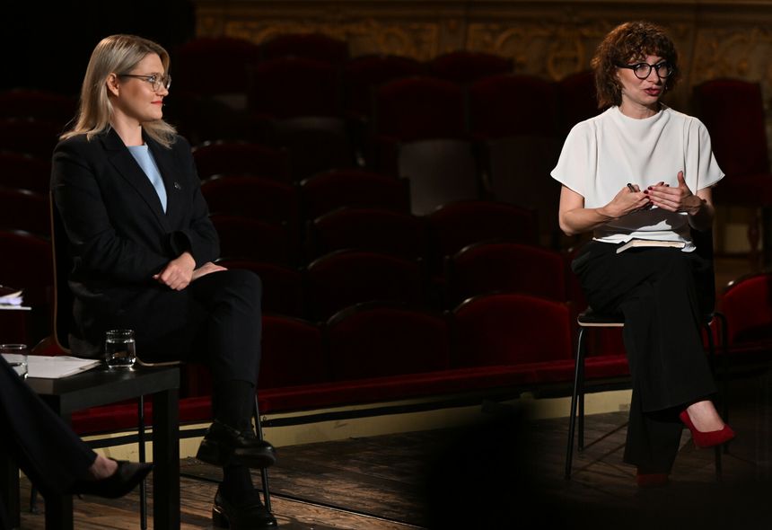 Aleksandra Owca i Daria Gosek-Popiołek 