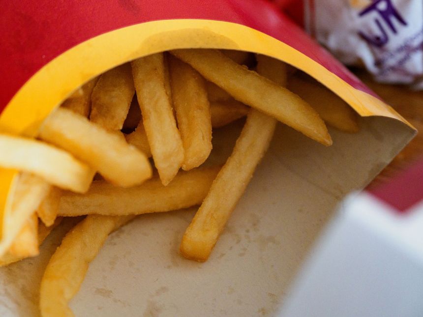 Fast food, frytki