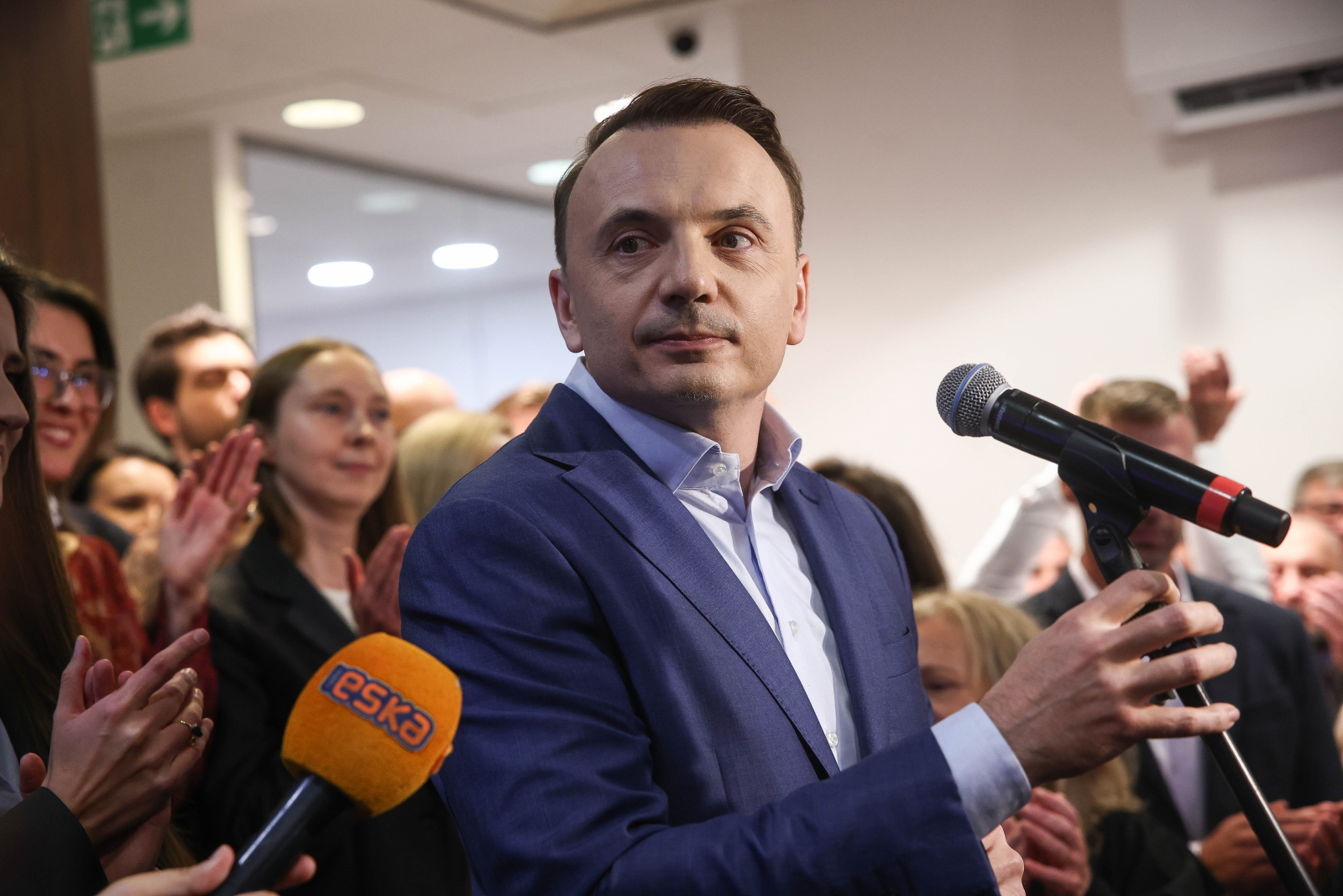 W Krakowie początek kampanii przed drugą turą. Piątkowska obawia się hejtu