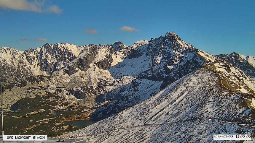 Kasprowy Wierch, widok na Świnicę