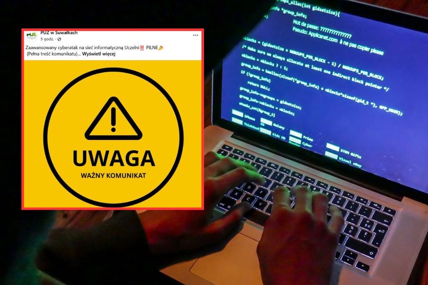 Cyberatak Suwałki