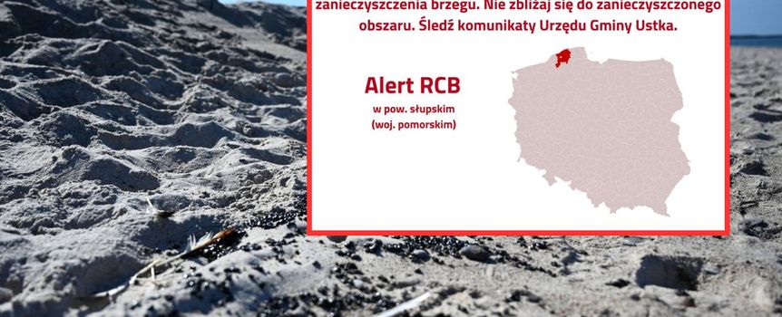 Alert RCB nad Bałtykiem