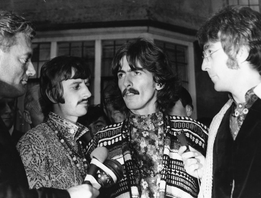 The Beatles - Ringo Starr, George Harrison, John Lennon