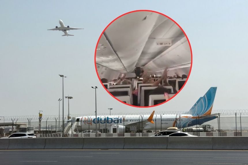 Awaryjne lądowanie flydubai
