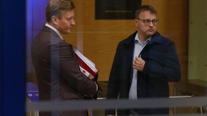  Mec. Bartosz Lewandowski i Marcin Romanowski [zdjęcie archiwalne] 