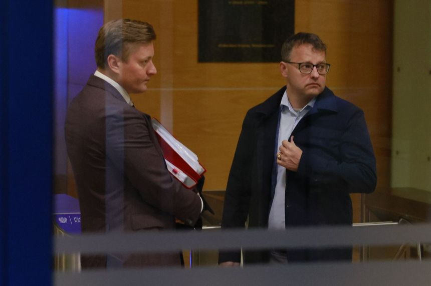  Mec. Bartosz Lewandowski i Marcin Romanowski [zdjęcie archiwalne] 