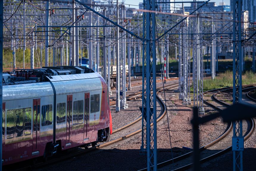 Torowisko i pociąg