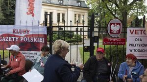 Protesty przed Trybunałem