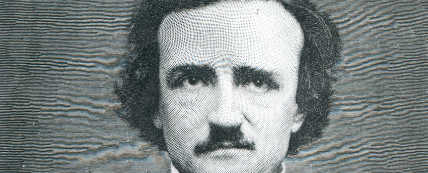 Portret mężczyzny z ciemnymi włosami i brodą.