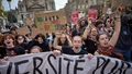 Protesty uczniów we Francji