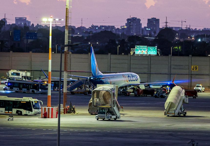 Samolot linii FlyDubai 