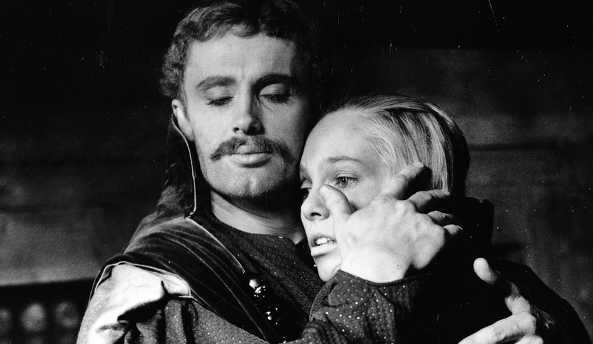 Daniel Olbrychski i Małgorzata Braunek w filmie „Potop”