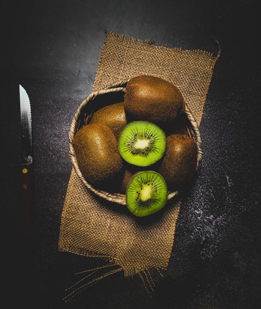 Kiwi, zdrowe owoce