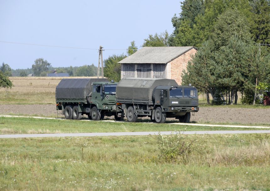 Rosyjskie drony nad Polską