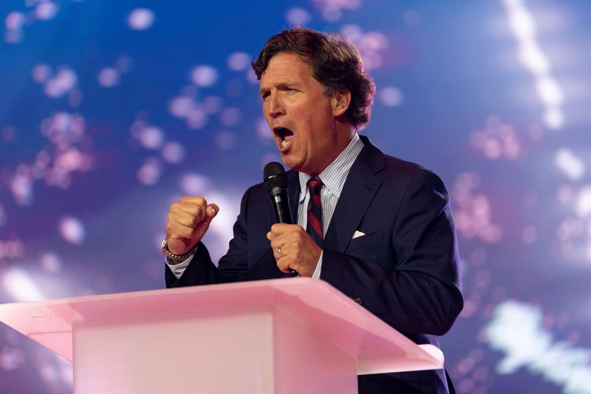 Tucker Carslon na szczycie Turning Point USA