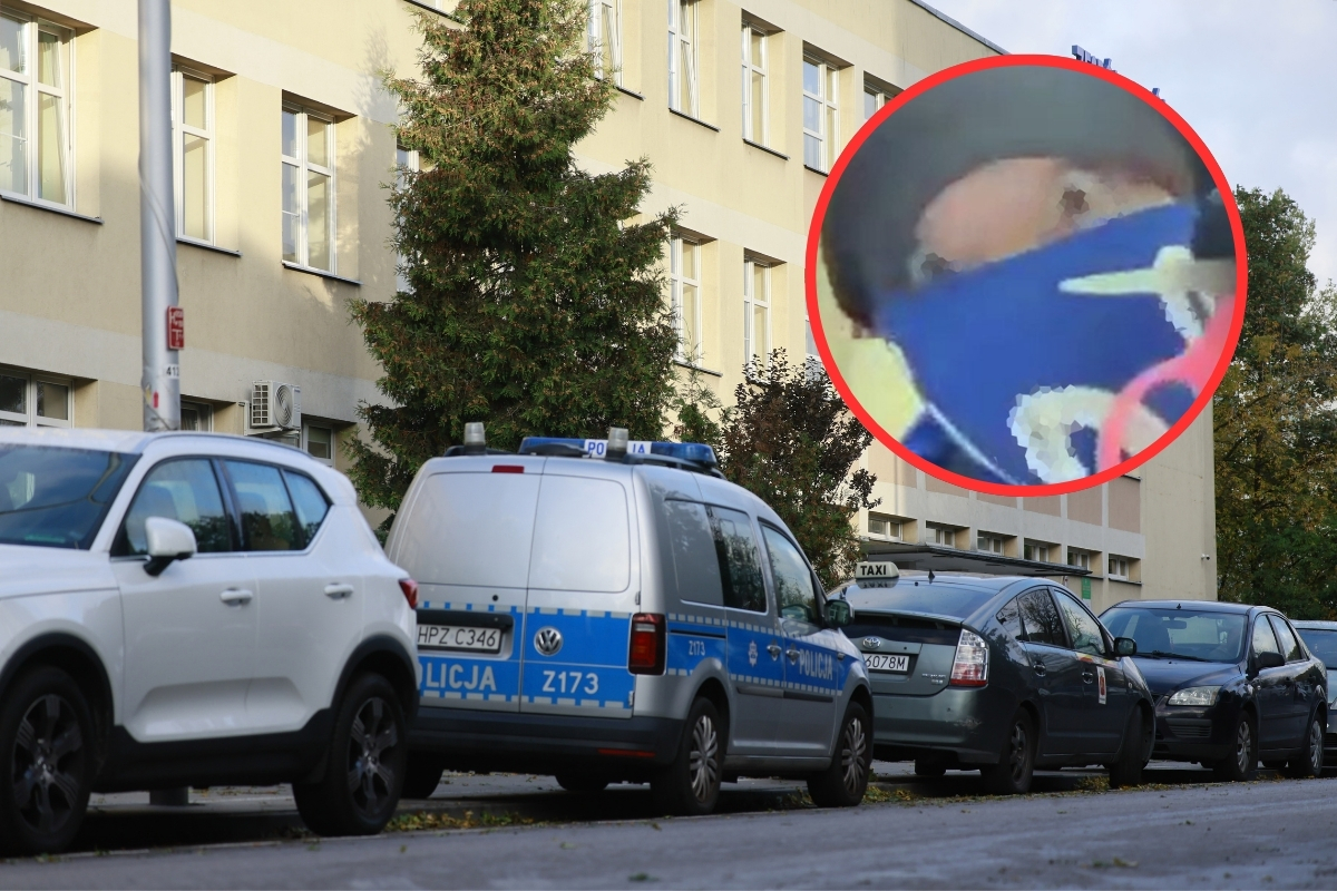 Policja zatrzymała 13-latkę. Na nagraniu „groziła śmiercią uczniom”