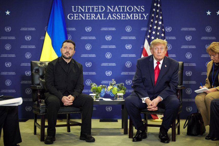 Trump i Zełenski