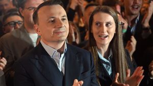 Wieczór wyborczy Łukasza Gibały