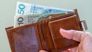 pieniądze w portfelu