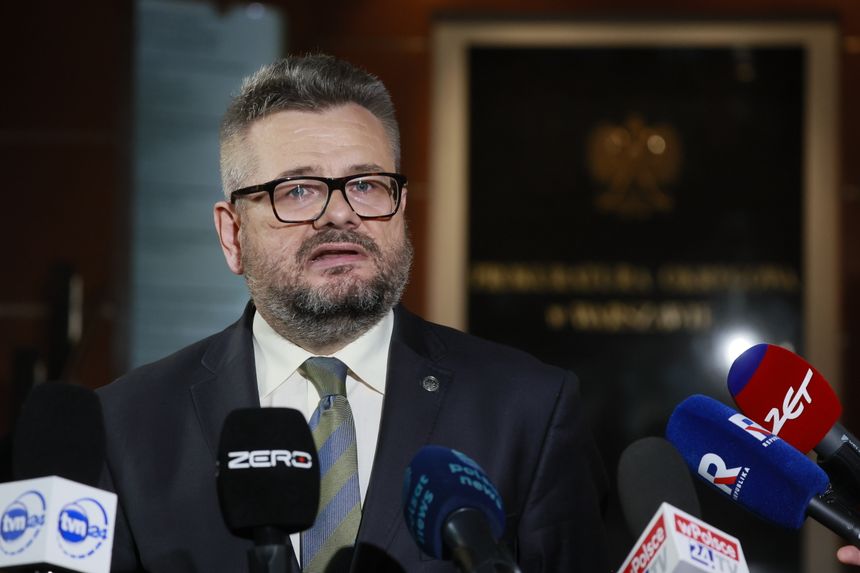 Rzecznik prasowy Prokuratury Okręgowej w Warszawie Piotr Antoni Skiba