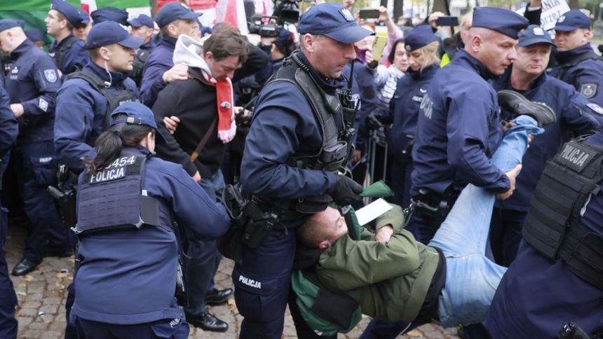Protest przed TK