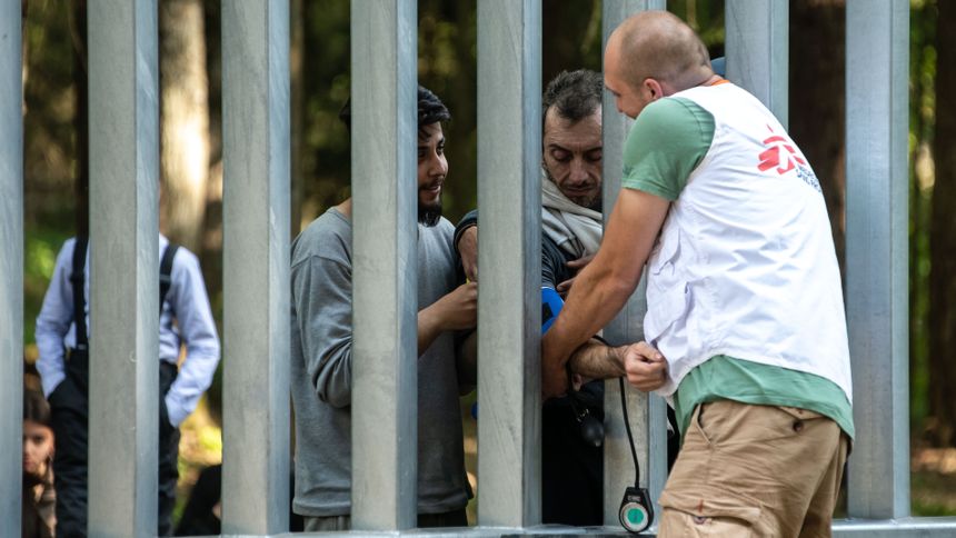 Pomoc migrantom na granicy polsko-białoruskiej