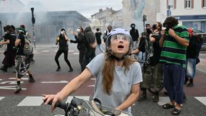 Protesty uczniów w Tuluzie, 13 października 2026 r.
