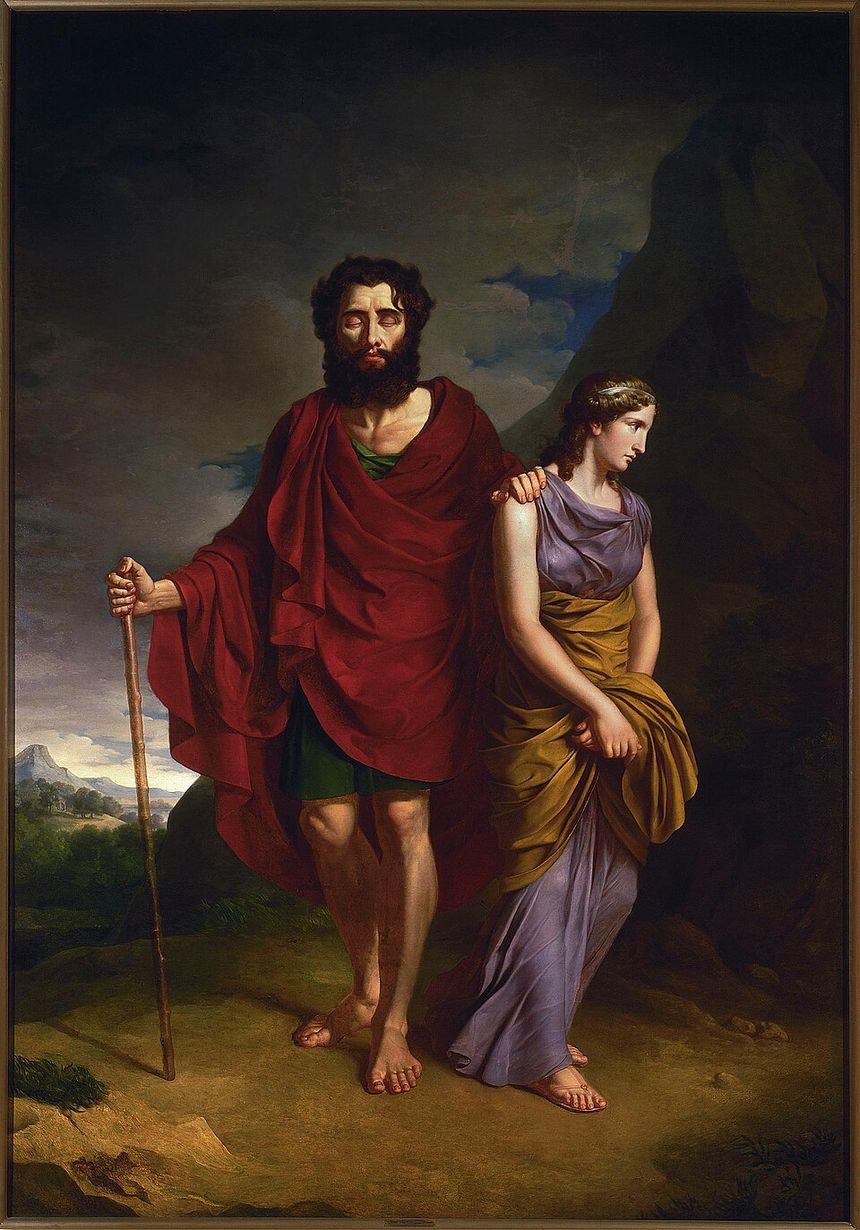 Antoni Brodowski, Edyp i Antygona