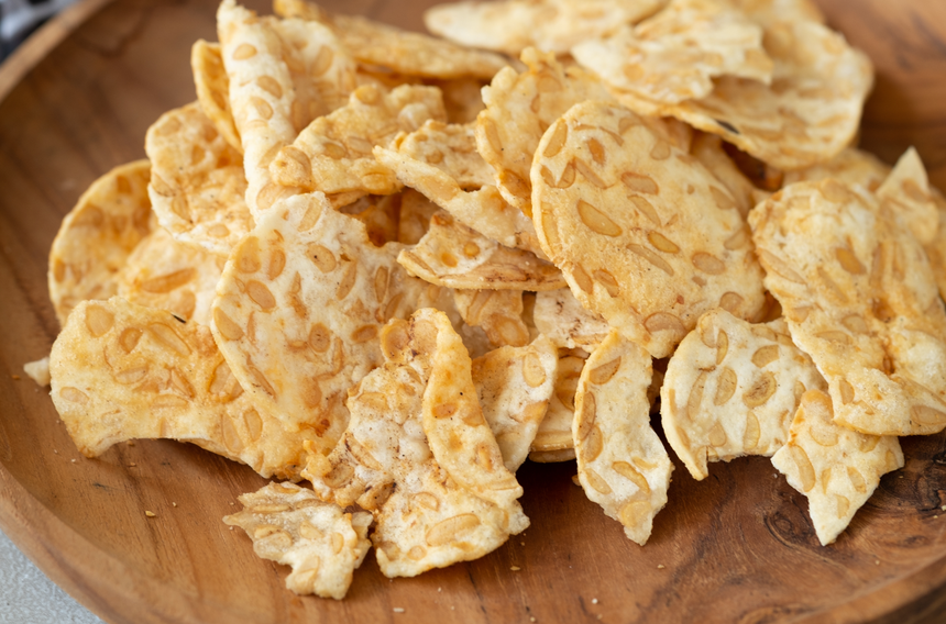 tempeh czipsy