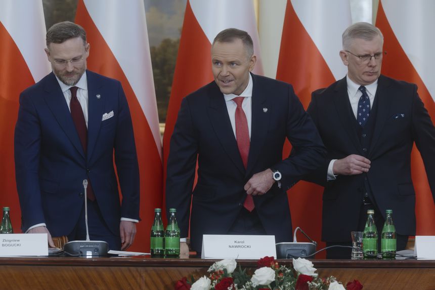 Zbigniew Bogucki, Karol Nawrocki, Sławomir Cenckiewicz