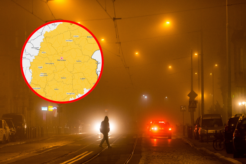 Alerty IMGW i mgła