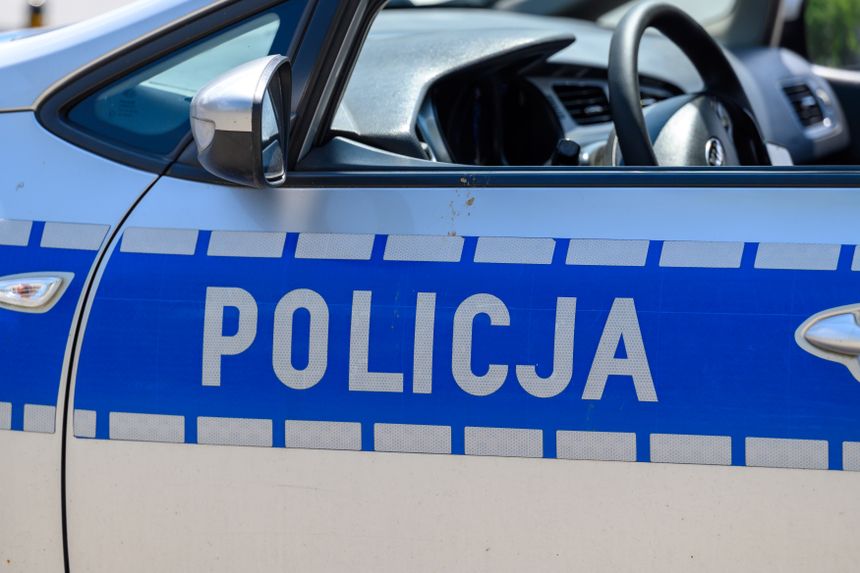 Radiowóz policji - zdjęcie ilustracyjne