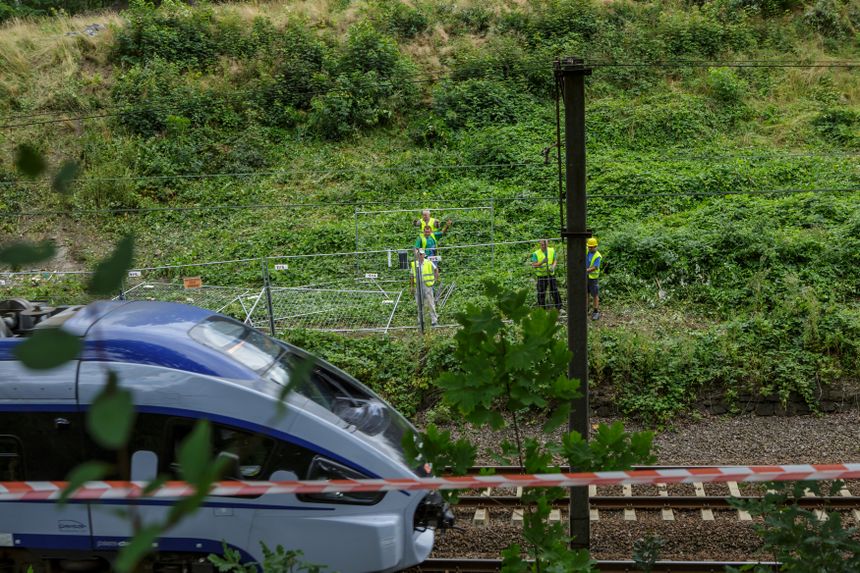 Złoty pociąg, poszukiwania na 65 km linii kolejowej Wrocław-Wałbrzych, rok 2016