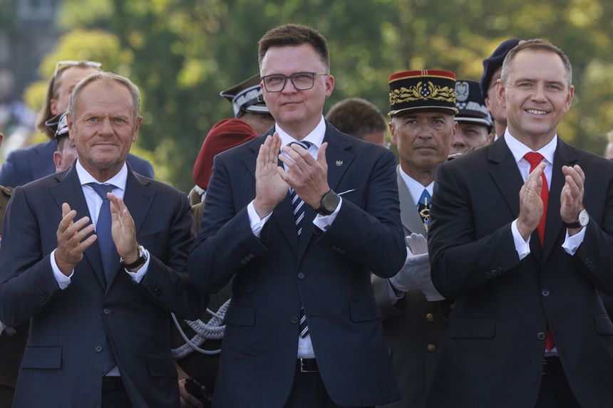 Tusk, Hołownia, Nawrocki