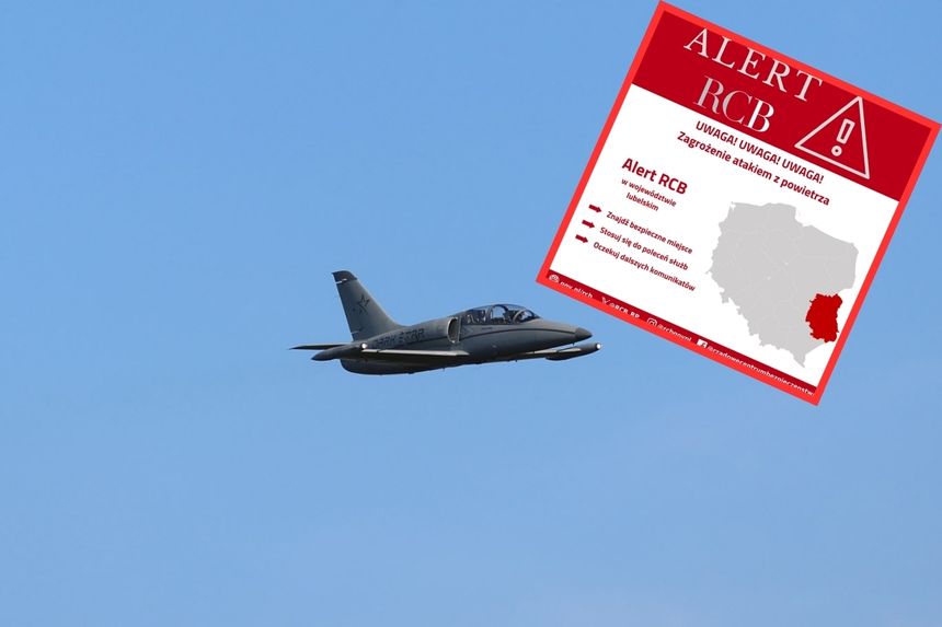 Alerty RCB na Lubelszczyźnie