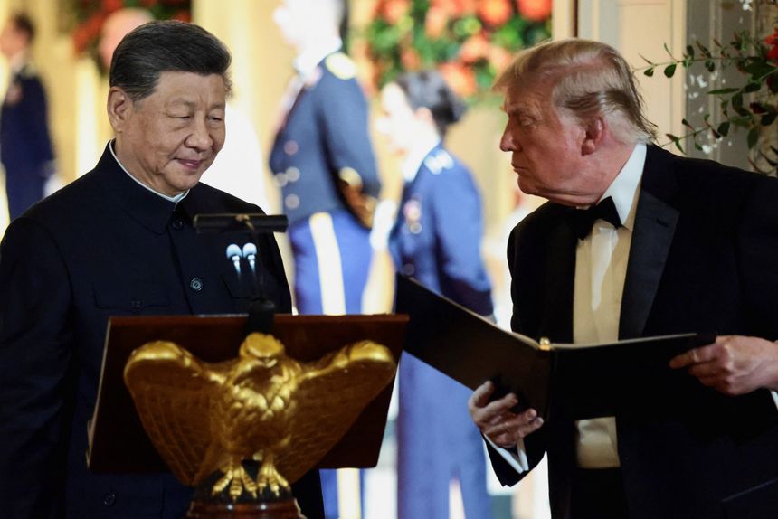 Xi Jinping z wizytą w USA. Donald Trump gości przywódcę Chin w Waszyngtonie