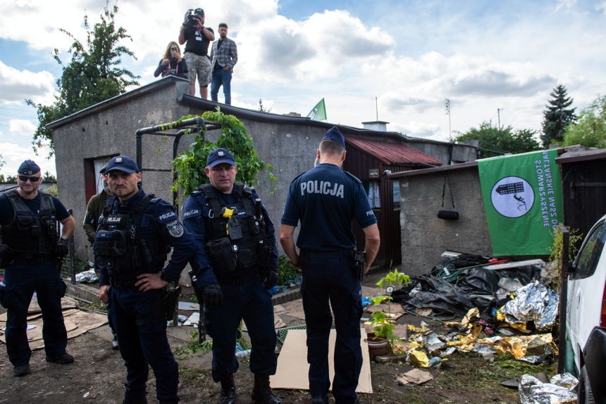 Eksmisja na Osiedlu Maltańskim 