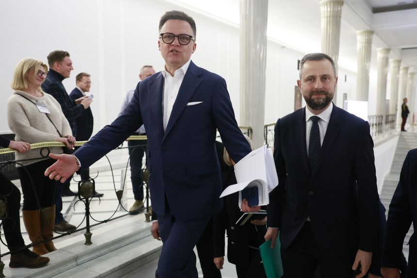 Szymon Hołownia i Władysław Kosiniak-Kamysz