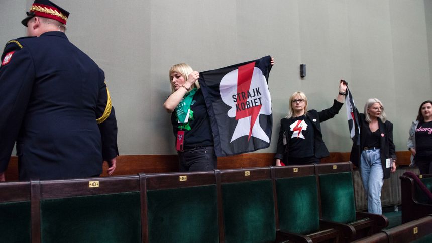 Sejm. Głosowanie nad projektami ustaw o liberalizacji prawa aborcyjnego w Polsce, 12 kwietnia 2024 r. 