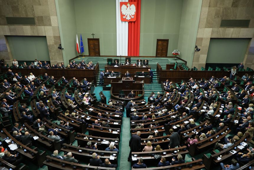 Sala plenarna Sejmu