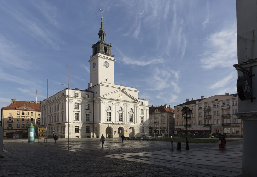 Zabytkowy ratusz w Kaliszu